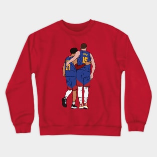 Jamal Murray and Nikola Jokic Crewneck Sweatshirt